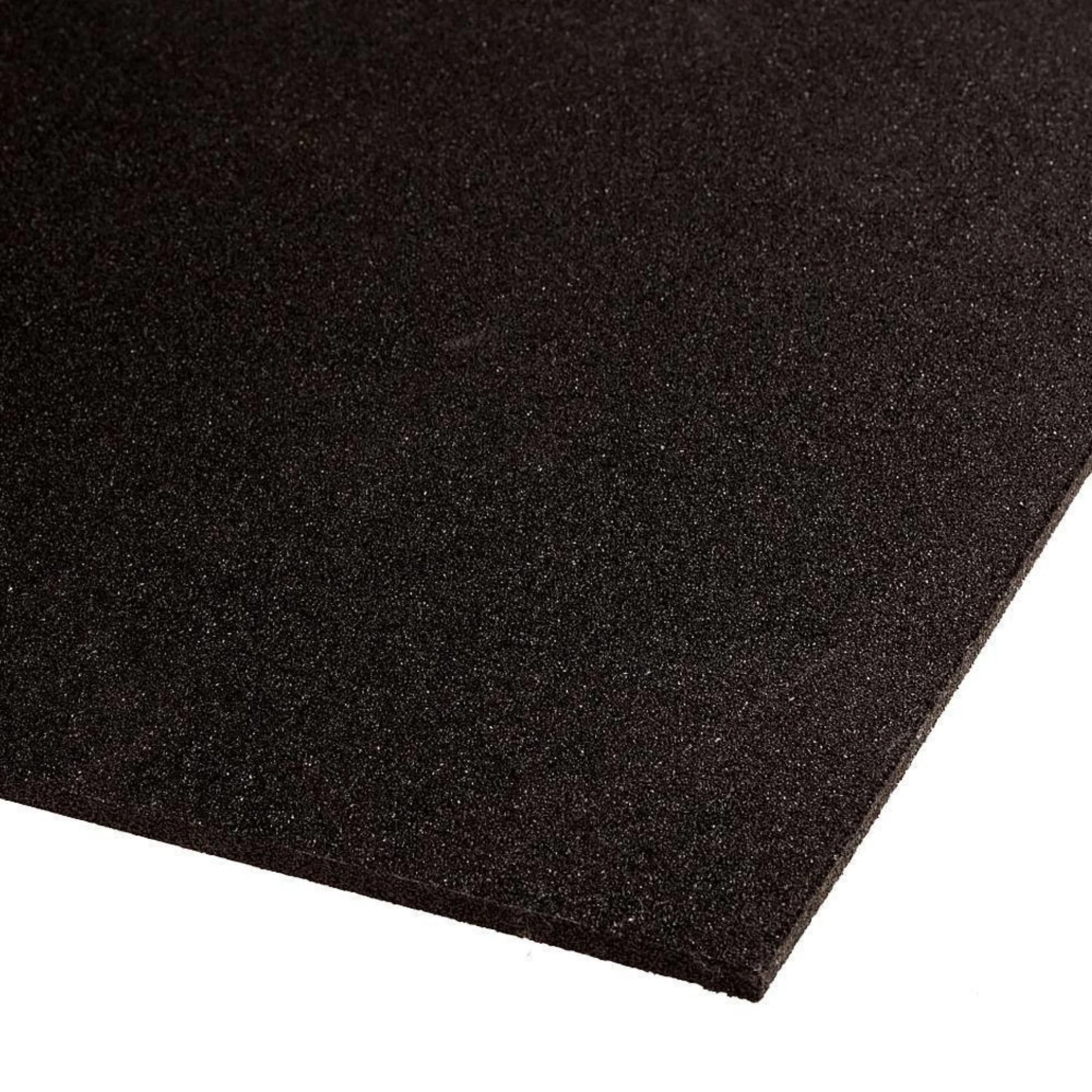 ARROW Rubber Gym Flooring Tiles - 1m x 1m x 15mm (Black) - Image 4