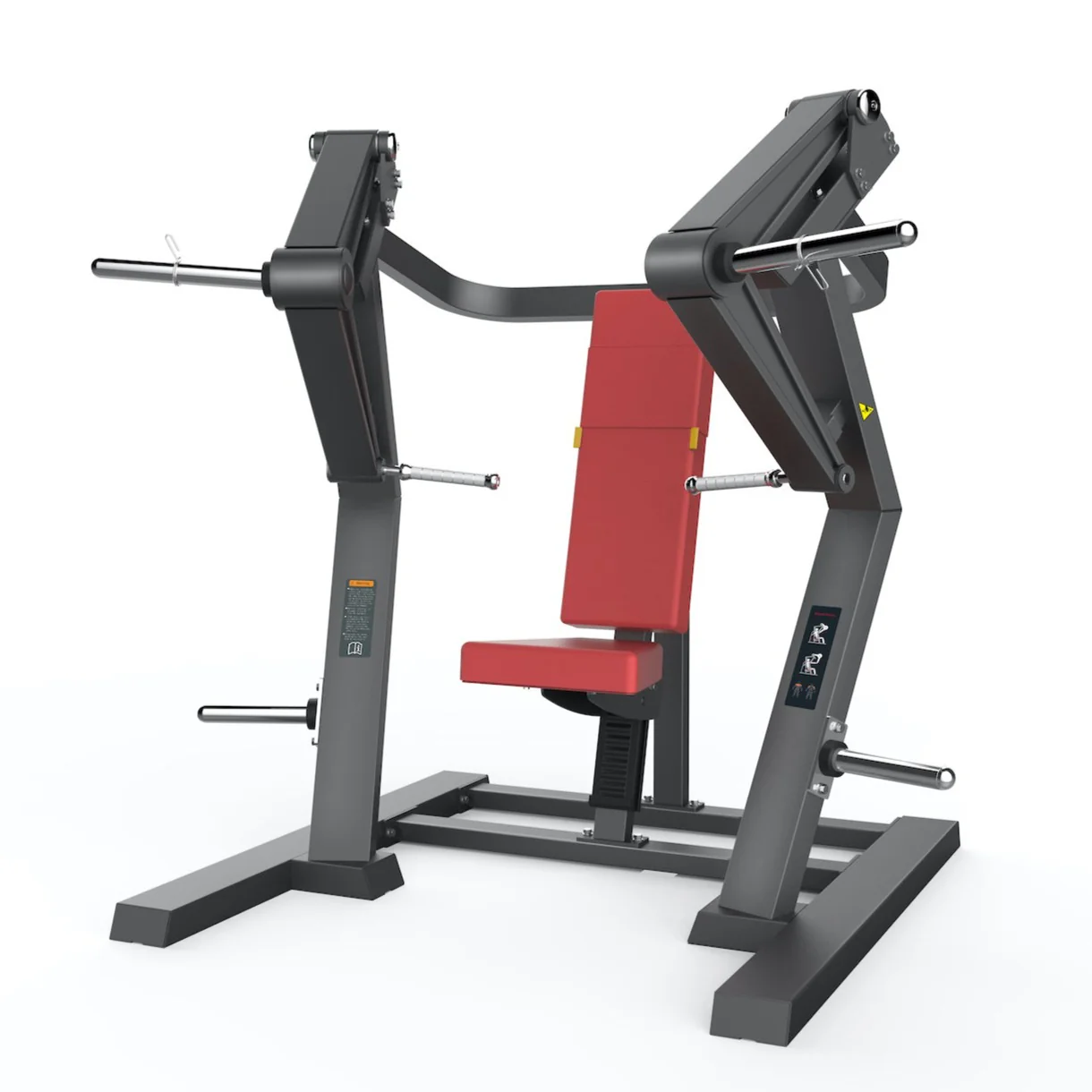 ARROW X9 Ultimate Plate Loaded Chest Press Black - Image 4
