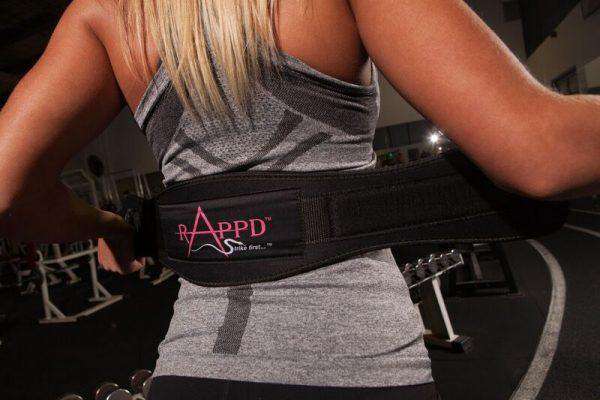 Rappd 9mm Neoprene 4"  Heavy Duty Weight Lifting Belts - Image 4