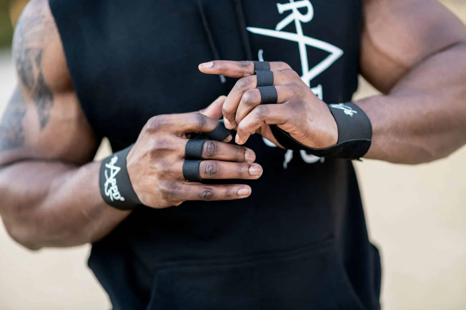 RAPPD Gymnastic Grips Kangaroo Leather - Image 7