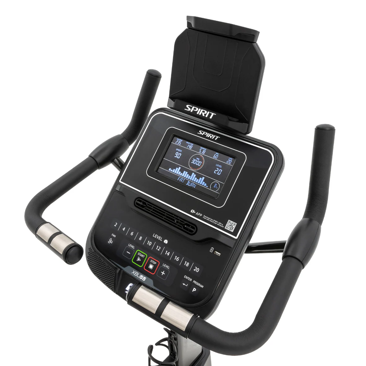 Spirit XBU55 Upright Bike V2 - Image 11